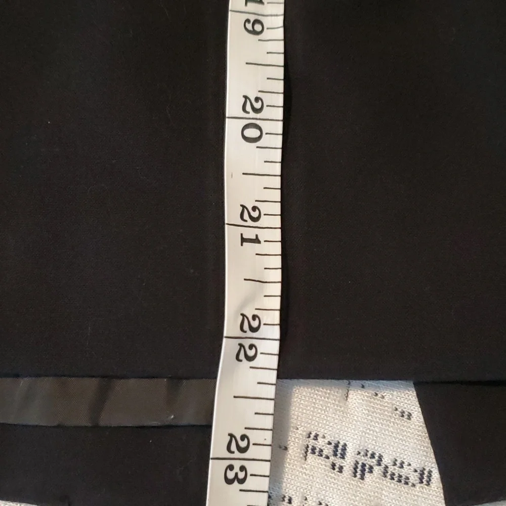Classic Black Calvin Klein Women's Pencil Skirt Sz 6 EUC